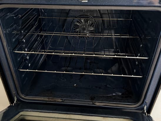 Oven Transformation — before cleaning